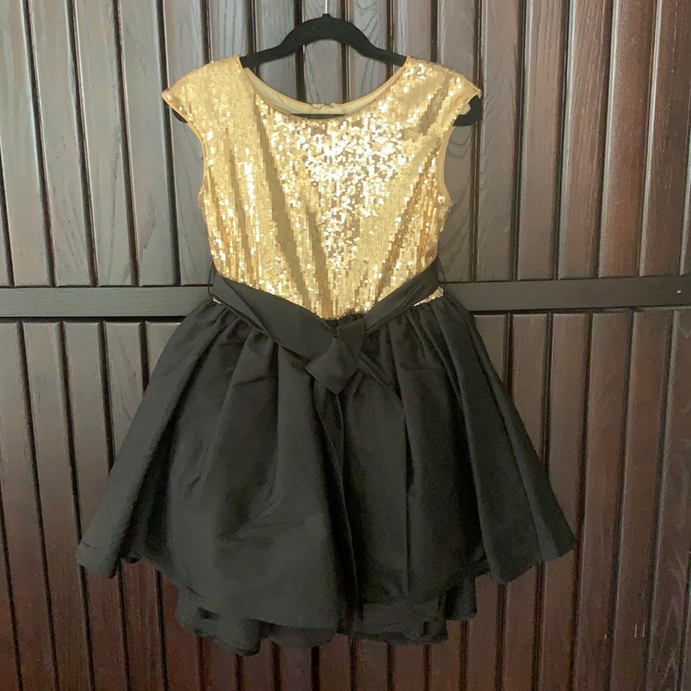 Girls cocktail dress with matching purse